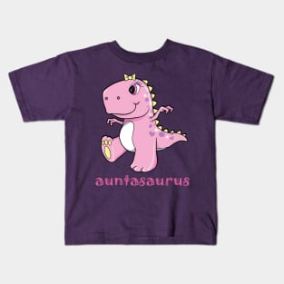 Auntasaurus Kids T-Shirt